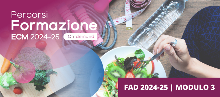 Formazione ECM 2024-25: Alimentazione e nutrizione nello sport